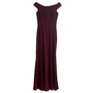 Red Off the Shoulder Dress